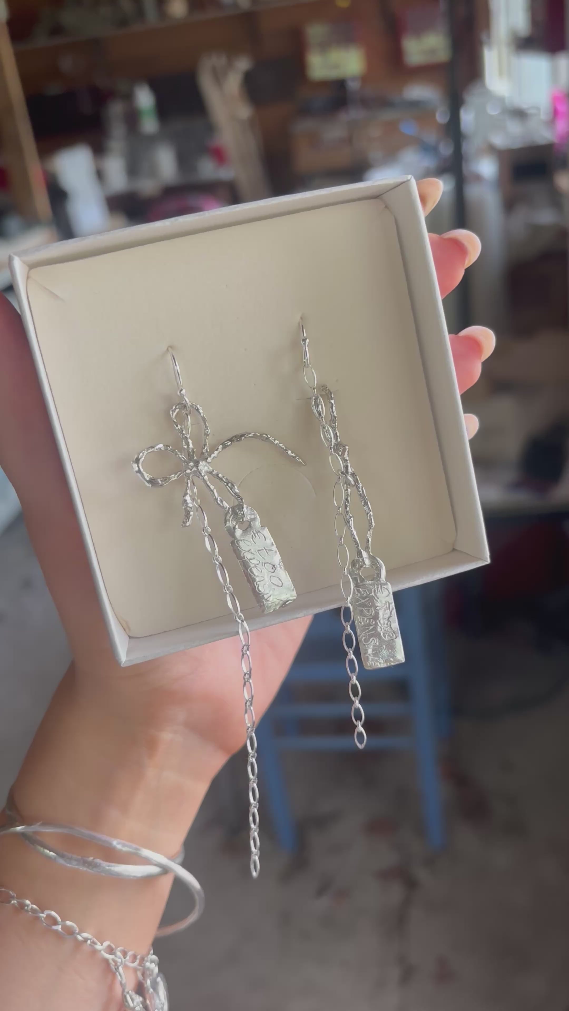 Too expensive earrings