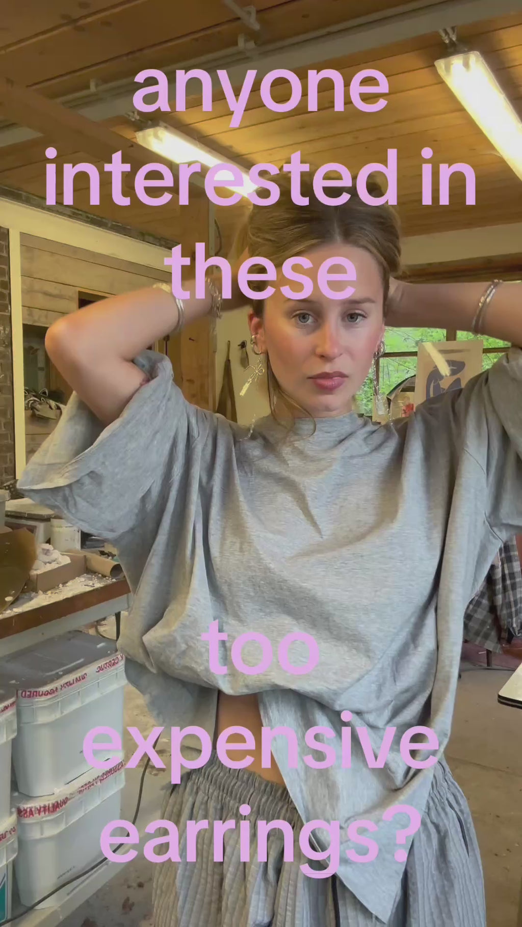 Too expensive earrings